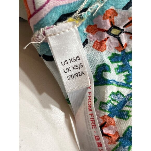 Anthropologie Ella Halter Tunic Sleeveless Handkerchief Hem Maxi Dress Size XS S - Picture 12 of 13